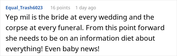 MIL Hides What She's Going To Wear To Wedding, Comes Out With Something Scandalous