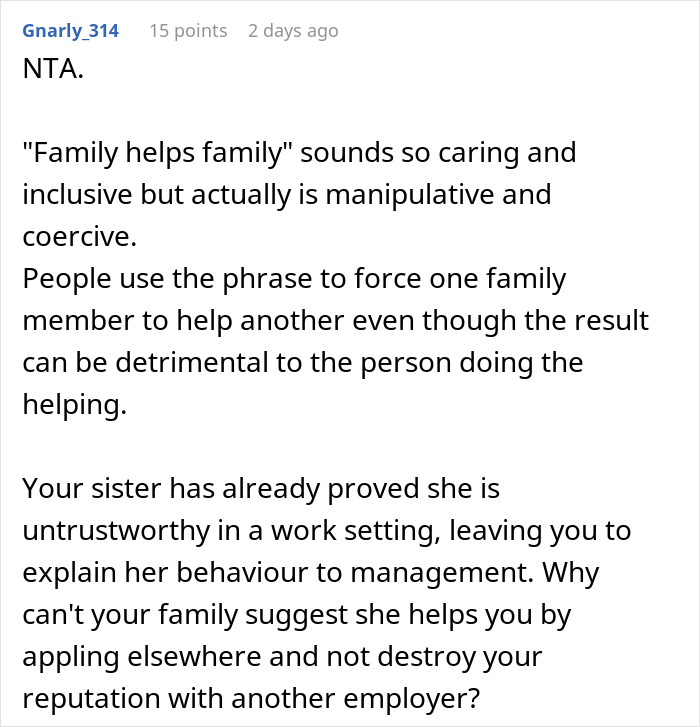 Woman Tells HR She Never Referred Anyone, Starts Massive Family Drama Woman Tells HR She Never Referred Anyone, Starts Massive Family Drama