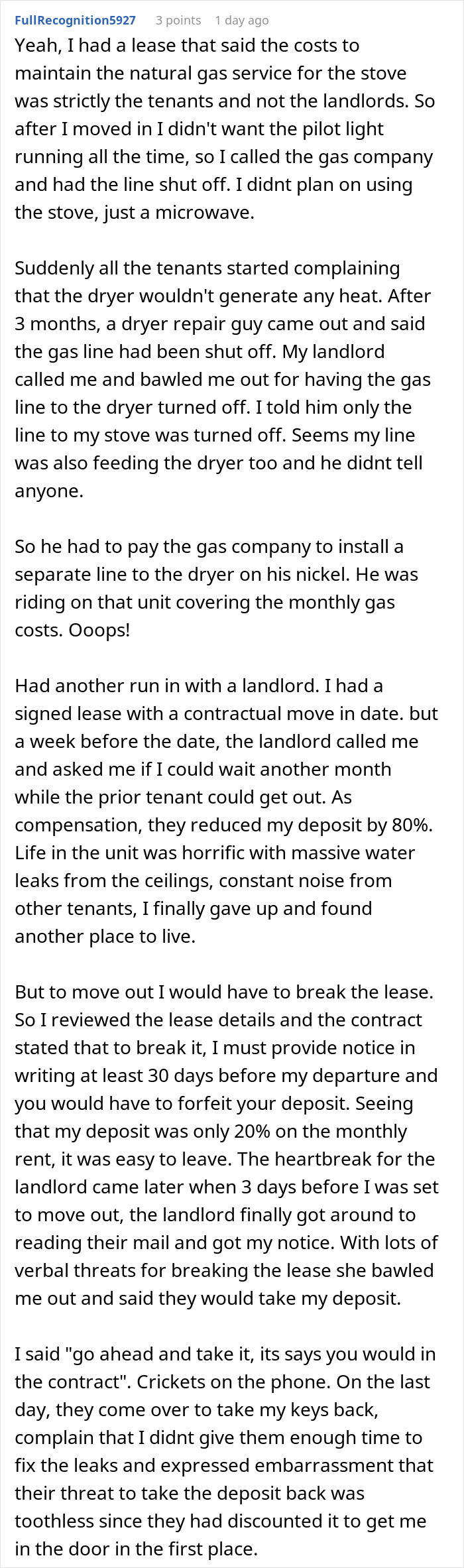 Landlord Left Furious After Person Uses His Words Against Him