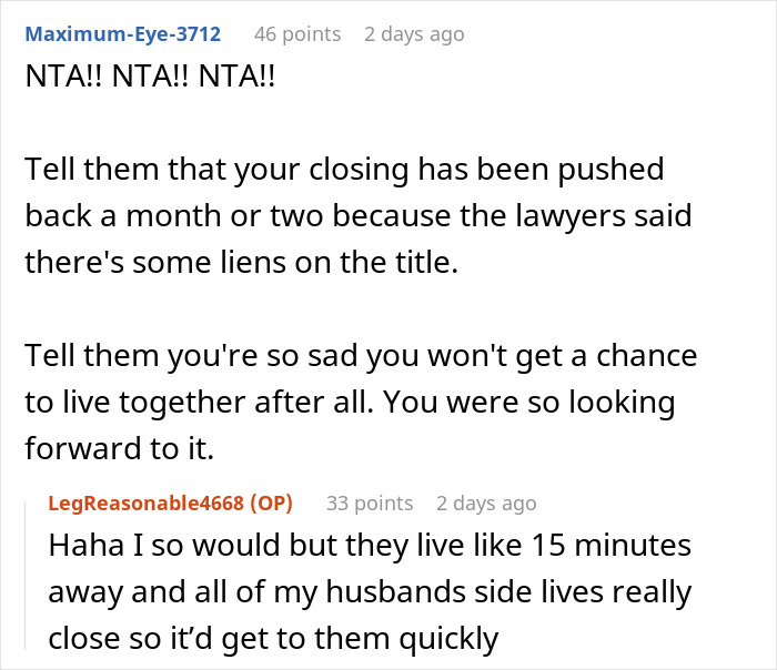 Couple's Dream Home Turns Into A Nightmare Before They Even Move In, Thanks To Some Very Entitled In-Laws