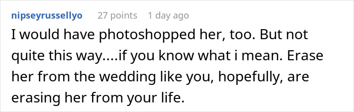 MIL Hides What She's Going To Wear To Wedding, Comes Out With Something Scandalous