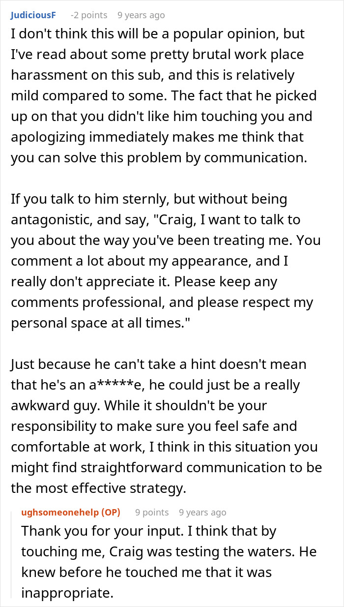 Creepy Coworker Won't Take A Hint, Takes It Way Too Far In The Office Kitchen Creepy Coworker Won't Take A Hint, Takes It Way Too Far In The Office Kitchen