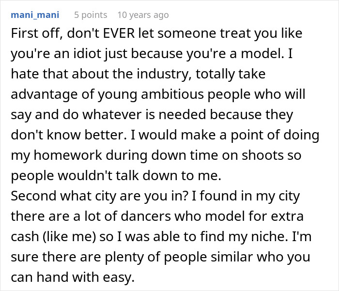 A screenshot showing user comments about a model friend and a hot GF and a weight-loss coach. A screenshot showing user comments about a model friend and a hot GF and a weight-loss coach.