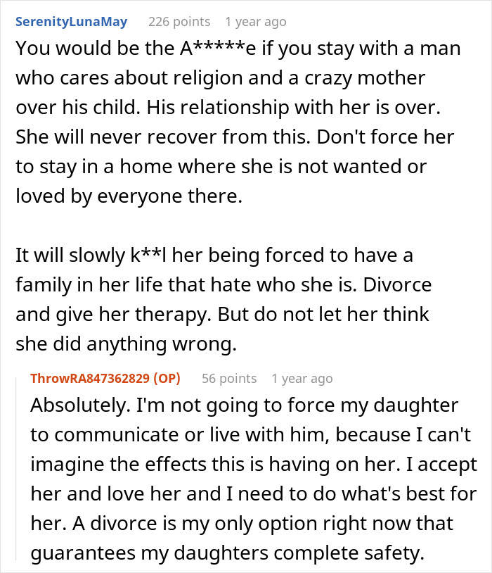 Wife Tells Guy To Cut Ties With Toxic Mom Who Doesn't Accept His Gay Kid, He Falls Into Mom's Trap Wife Tells Guy To Cut Ties With Toxic Mom Who Doesn't Accept His Gay Kid, He Falls Into Mom's Trap