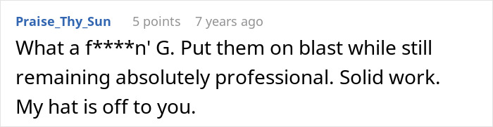 A comment praising an employee for professionalism against supervisors trying to make employee look bad. A comment praising an employee for professionalism against supervisors trying to make employee look bad.