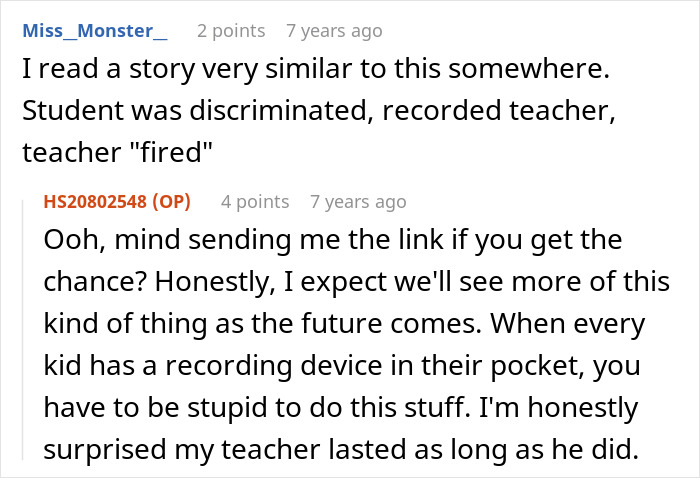 Chauvinist Teacher Turns Student's Life Nightmarish, She Makes Sure High School Gets Rid Of Him Chauvinist Teacher Turns Student's Life Nightmarish, She Makes Sure High School Gets Rid Of Him