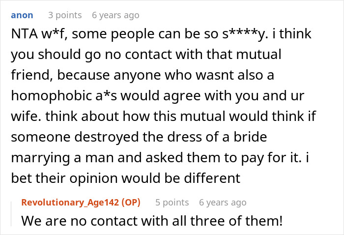 Friend Reveals He’s A Homophobe Right Before Couple’s Wedding In An Unhinged Hurtful Way Friend Reveals He’s A Homophobe Right Before Couple’s Wedding In An Unhinged Hurtful Way