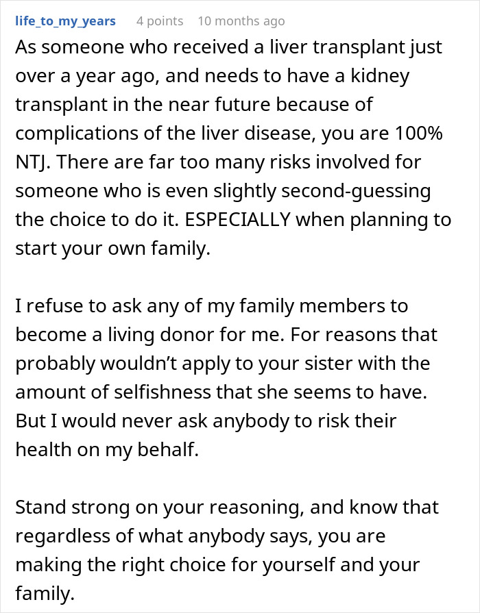 Woman Is Called A Monster For Refusing To Save Her Sister&rsquo;s Life, Starts Questioning Her Decision