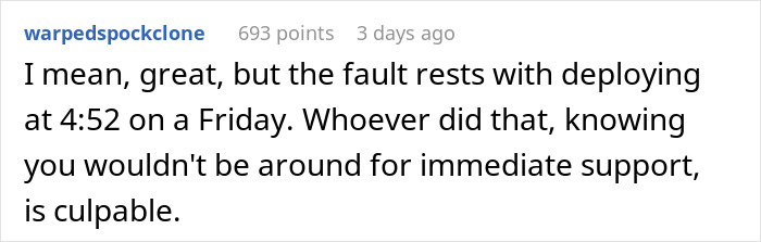 Customer Has An Emergency And Nobody Helps, CTO Acts Surprised As If It Wasn’t His Own Orders Customer Has An Emergency And Nobody Helps, CTO Acts Surprised As If It Wasn’t His Own Orders
