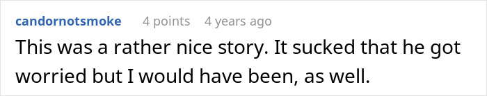 A screenshot showing a Reddit comment from user candornotsmoke, about a wife hiding money from hubby. A screenshot showing a Reddit comment from user candornotsmoke, about a wife hiding money from hubby.