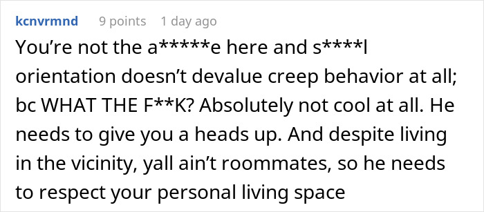 Creepy Landlord Allows Himself Way Too Much And Calls His Tenant Dramatic For Feeling Uncomfortable