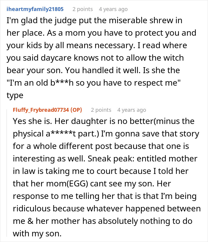 Great-Grandma Attacks Mother In Front Of Toddler, Ends Up Facing 3-Year Protection Order