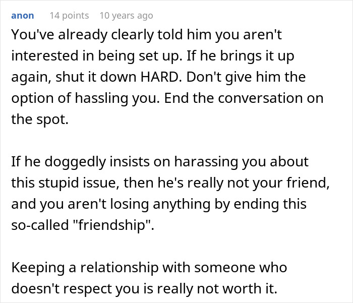 Friend not having it: Buddy thinks his friend needs a hot GF and a weight-loss coach in one. Friend not having it: Buddy thinks his friend needs a hot GF and a weight-loss coach in one.