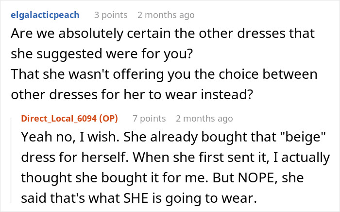 Bride Is Told She "Doesn't Need" A White Dress, Then Sees What Her MIL Plans To Wear To The Ceremony