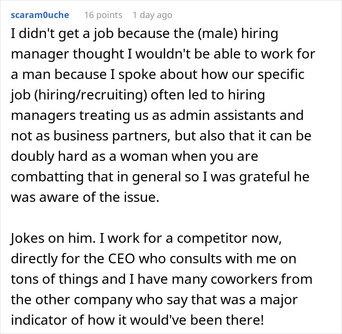 A personal story about overcoming gender bias and finding a supportive boss A personal story about overcoming gender bias and finding a supportive boss