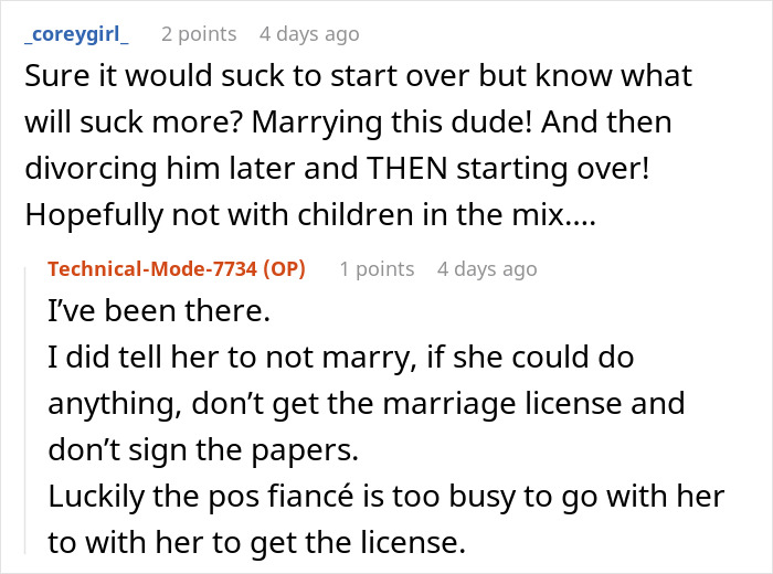 Bride Plans A Forever With A Guy Who Proposed With A String, BFF Is Running Out Of Ways To Say &ldquo;Run&rdquo;