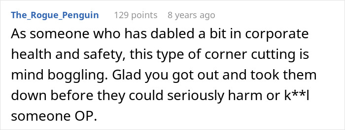 Worker Decides Enough Is Enough, Shows Bosses Why Endangering Employees Is A Very Bad Idea