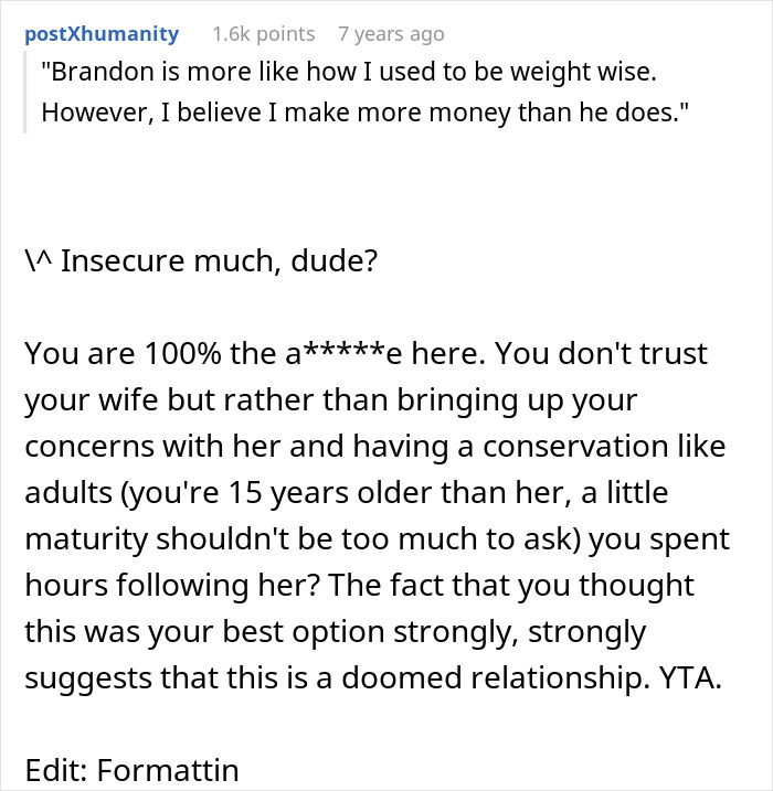 Husband Confronts Wife After Secretly Following Her, Almost Ruins Marriage Over His Insecurities Husband Confronts Wife After Secretly Following Her, Almost Ruins Marriage Over His Insecurities