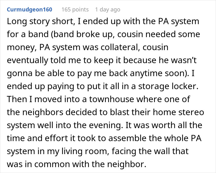 Noisy Neighbors Refuse To Back Down, So Person Makes Their Lives Miserable Until They Leave Noisy Neighbors Refuse To Back Down, So Person Makes Their Lives Miserable Until They Leave