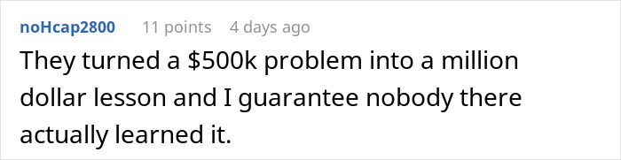 Management Proves They Know Nothing By Trying To Save Money In All The Wrong Places Management Proves They Know Nothing By Trying To Save Money In All The Wrong Places