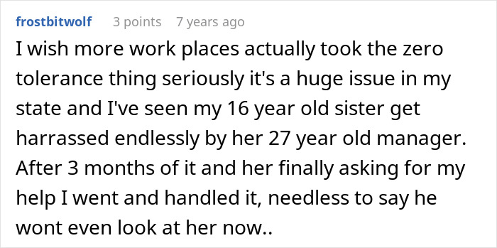 Woman Finally Takes Revenge Against Creepy Male Coworkers After HR Does Nothing Woman Finally Takes Revenge Against Creepy Male Coworkers After HR Does Nothing