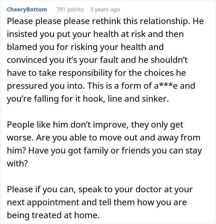 Woman faces husband pressures to rake despite allergy, then she refuses to cook for him.