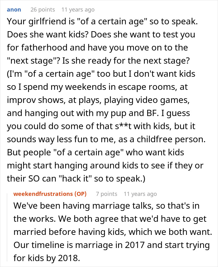 Woman Babysits On Weekends, Her Clueless BF Just Can't Figure Out Why She Keeps Ignoring Him Woman Babysits On Weekends, Her Clueless BF Just Can't Figure Out Why She Keeps Ignoring Him