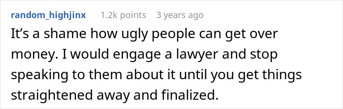 Mom Demands Kids Give Her Their Share Of The Inheritance, Doesn't Like Daughter's Response