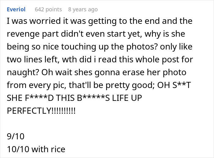 A comment on the stunning family photos with a hidden detail and epic revenge, expressing surprise and satisfaction. A comment on the stunning family photos with a hidden detail and epic revenge, expressing surprise and satisfaction.