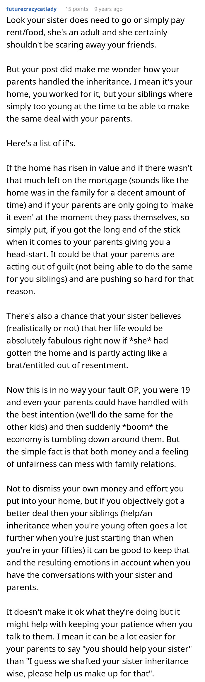 Sister's Entitlement Has No Limits, She Can't Believe Someone Actually Calls Her Out Sister's Entitlement Has No Limits, She Can't Believe Someone Actually Calls Her Out