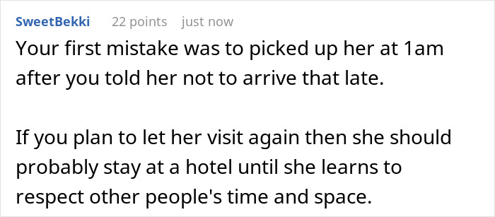 Mom Thinks Her Son And His Wife Should Live By Her Rules While She's Visiting Mom Thinks Her Son And His Wife Should Live By Her Rules While She's Visiting