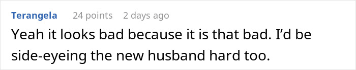 A Reddit comment on the mother leaving children for IVF, stating it is truly bad. A Reddit comment on the mother leaving children for IVF, stating it is truly bad.