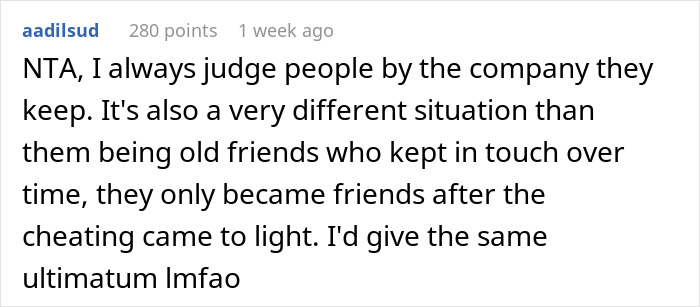 Man Dumps GF Over Her Choice Of Friend And The Internet Validates His Reasoning Man Dumps GF Over Her Choice Of Friend And The Internet Validates His Reasoning