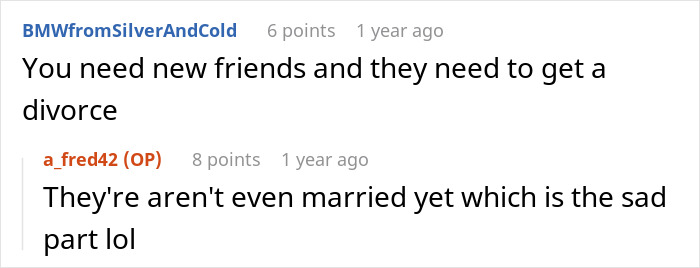 Guy Wonders What's Wrong With Friend's Fiancé After He Suddenly Changes His Behavior Guy Wonders What's Wrong With Friend's Fiancé After He Suddenly Changes His Behavior
