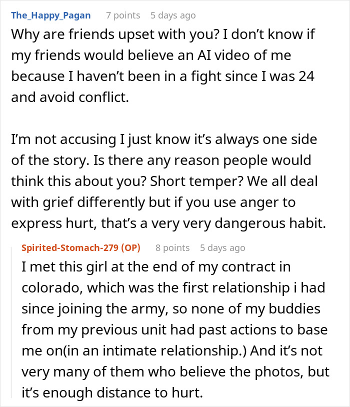 A Reddit discussion about parents creating a Facebook group to ruin their daughter's boyfriend's reputation. A Reddit discussion about parents creating a Facebook group to ruin their daughter's boyfriend's reputation.