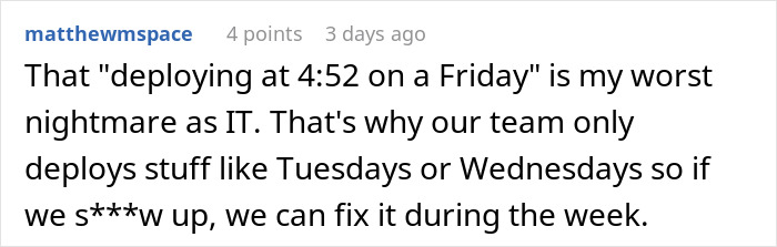 Customer Has An Emergency And Nobody Helps, CTO Acts Surprised As If It Wasn’t His Own Orders Customer Has An Emergency And Nobody Helps, CTO Acts Surprised As If It Wasn’t His Own Orders