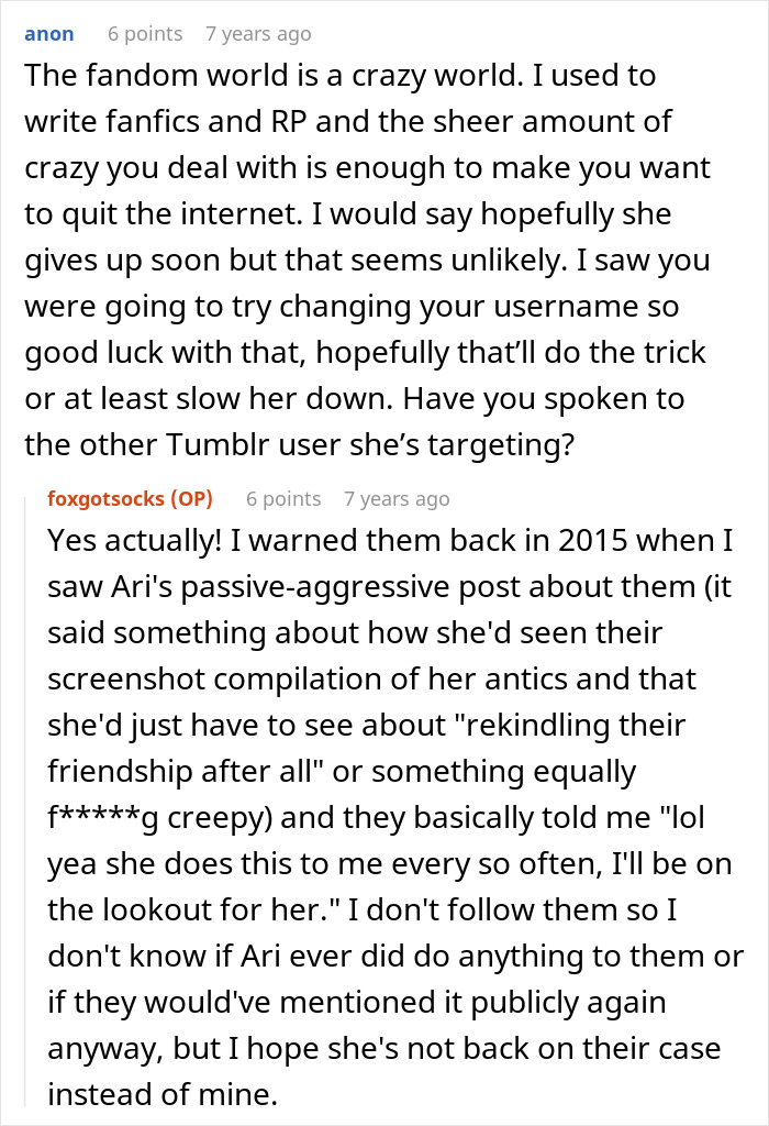 Online Stalker Freaks Out After Woman "Steals" Her Fictional Boyfriend Online Stalker Freaks Out After Woman "Steals" Her Fictional Boyfriend