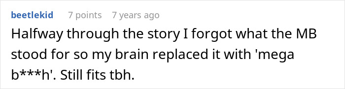 A comment on a student driving her teacher crazy: 'my brain replaced it with 'mega b***h'. Still fits tbh.' A comment on a student driving her teacher crazy: 'my brain replaced it with 'mega b***h'. Still fits tbh.'