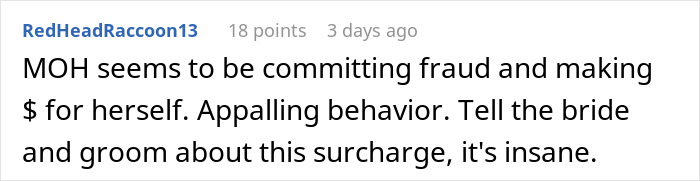 MOH charging $150 for bridal shower guests is appalling behavior. Guests shouldn't pay for the bridal shower.