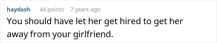 Guy Watches GF’s Coworker Make Her Life Miserable, Takes Revenge As Her Résumé Lands At His Company Guy Watches GF’s Coworker Make Her Life Miserable, Takes Revenge As Her Résumé Lands At His Company