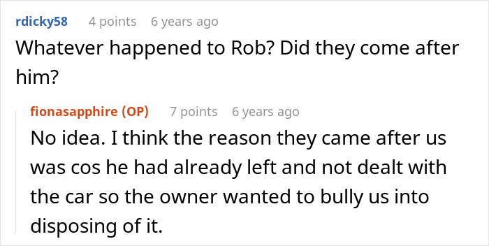 A screenshot of online comments discussing a landlord refusing to return a deposit and the individual involved. A screenshot of online comments discussing a landlord refusing to return a deposit and the individual involved.