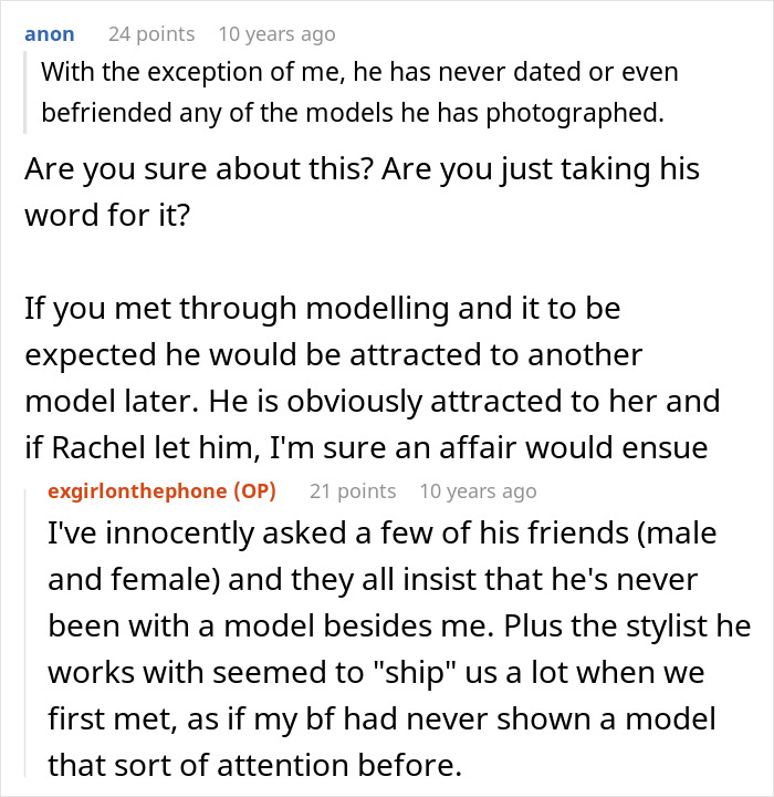 Woman Meets Photographer Boyfriend While Modeling For Him, Suspects That He Found A New Muse Woman Meets Photographer Boyfriend While Modeling For Him, Suspects That He Found A New Muse