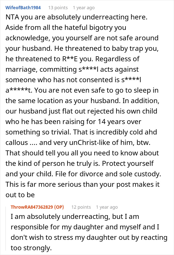 Wife Tells Guy To Cut Ties With Toxic Mom Who Doesn't Accept His Gay Kid, He Falls Into Mom's Trap Wife Tells Guy To Cut Ties With Toxic Mom Who Doesn't Accept His Gay Kid, He Falls Into Mom's Trap