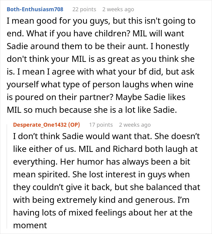 Woman&rsquo;s Future Stepfather-In-Law Dismisses His Daughter&rsquo;s Bullying, Then Gets A Taste Of It Himself