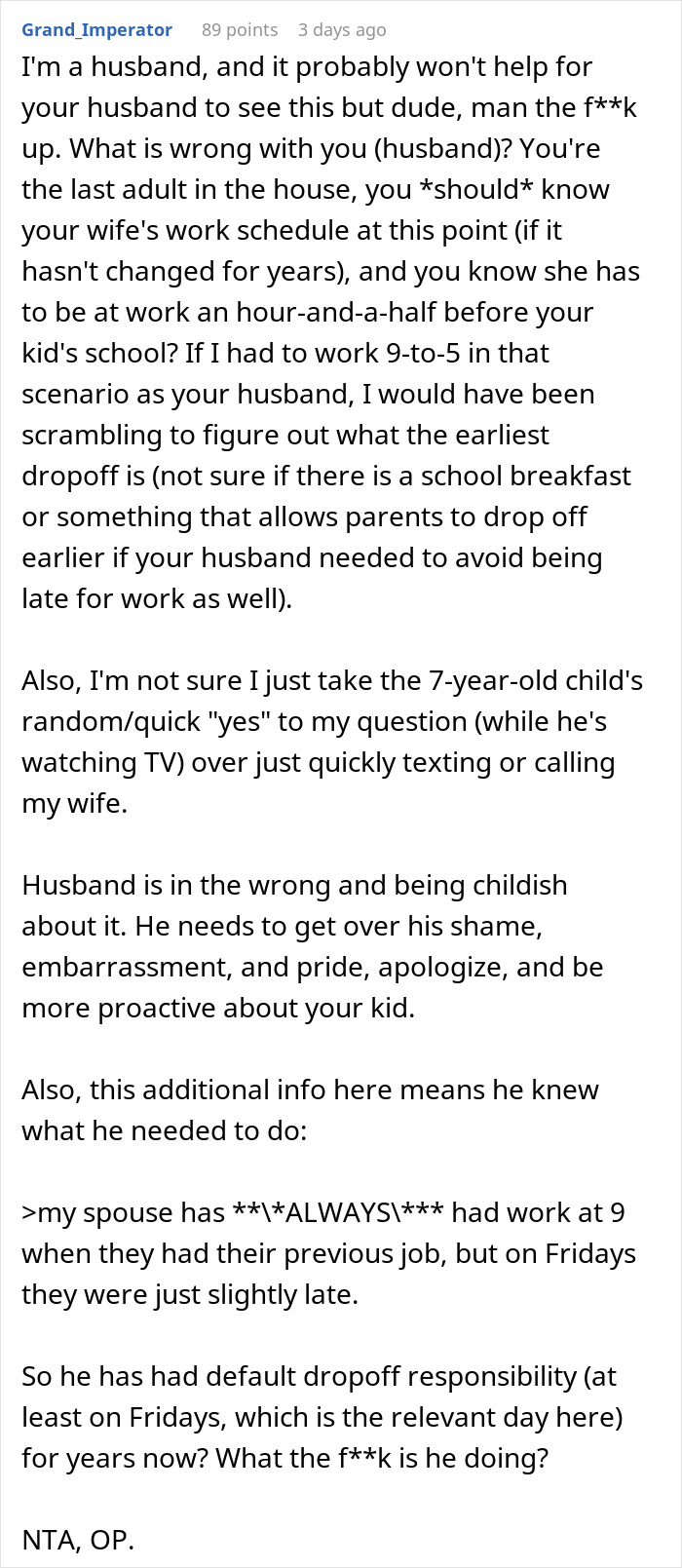 Dad’s Weaponized Incompetence Reaches New Heights After He Leaves 7-Year-Old Home Alone For 3 Hours Dad’s Weaponized Incompetence Reaches New Heights After He Leaves 7-Year-Old Home Alone For 3 Hours