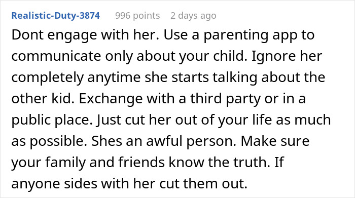 Guy Left Worried His Ex-Wife Will Force Her Affair Baby On Him Guy Left Worried His Ex-Wife Will Force Her Affair Baby On Him