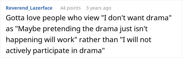 Reverend_Lazerface comment: I don't want drama, GF says no to driving home drunk women who insulted her Reverend_Lazerface comment: I don't want drama, GF says no to driving home drunk women who insulted her