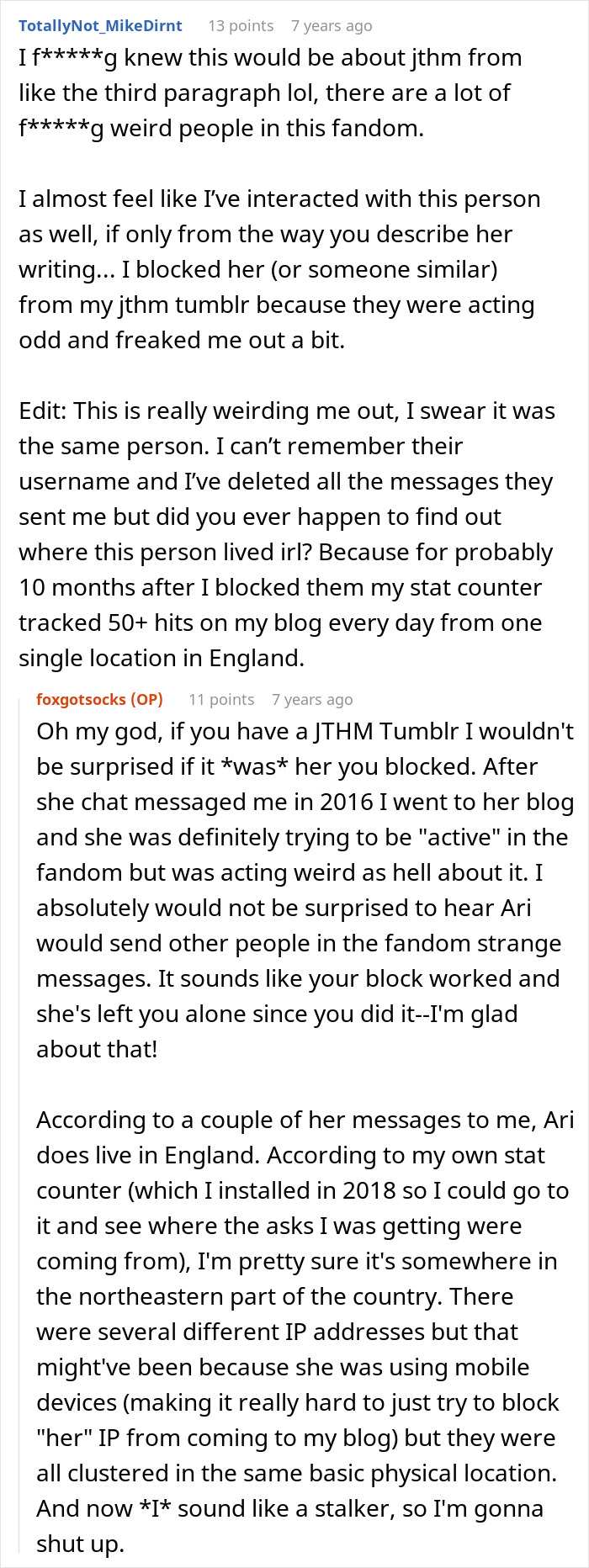 Online Stalker Freaks Out After Woman "Steals" Her Fictional Boyfriend Online Stalker Freaks Out After Woman "Steals" Her Fictional Boyfriend