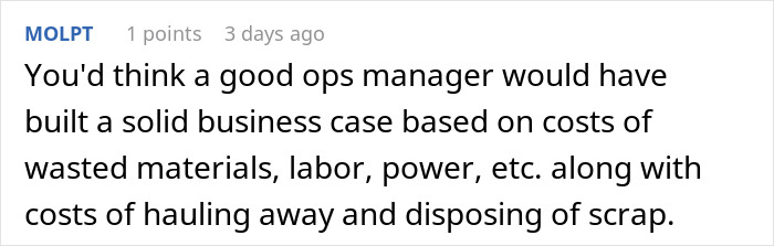 Management Proves They Know Nothing By Trying To Save Money In All The Wrong Places Management Proves They Know Nothing By Trying To Save Money In All The Wrong Places