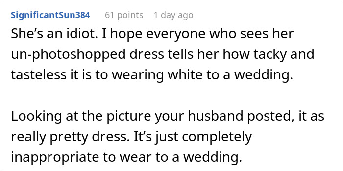 MIL Hides What She's Going To Wear To Wedding, Comes Out With Something Scandalous
